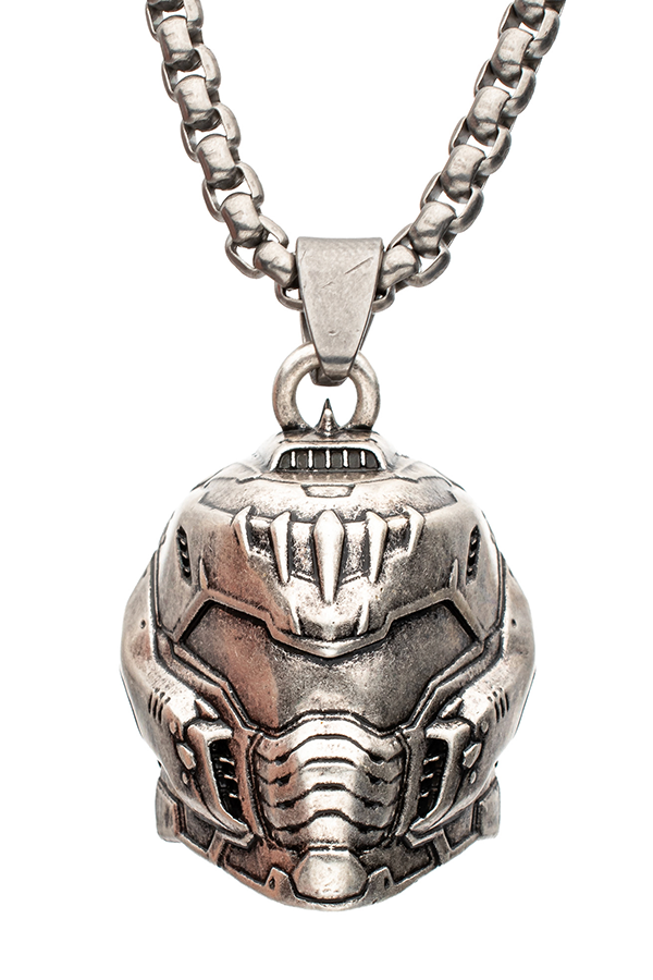 DOOM: The Dark Ages Slayer Helmet Pendant Necklace - Image 5