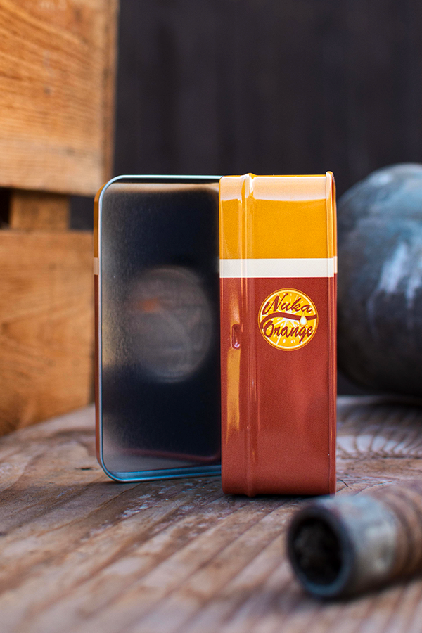 Fallout Nuka Orange Coin Mini Fridge Tin - Image 5