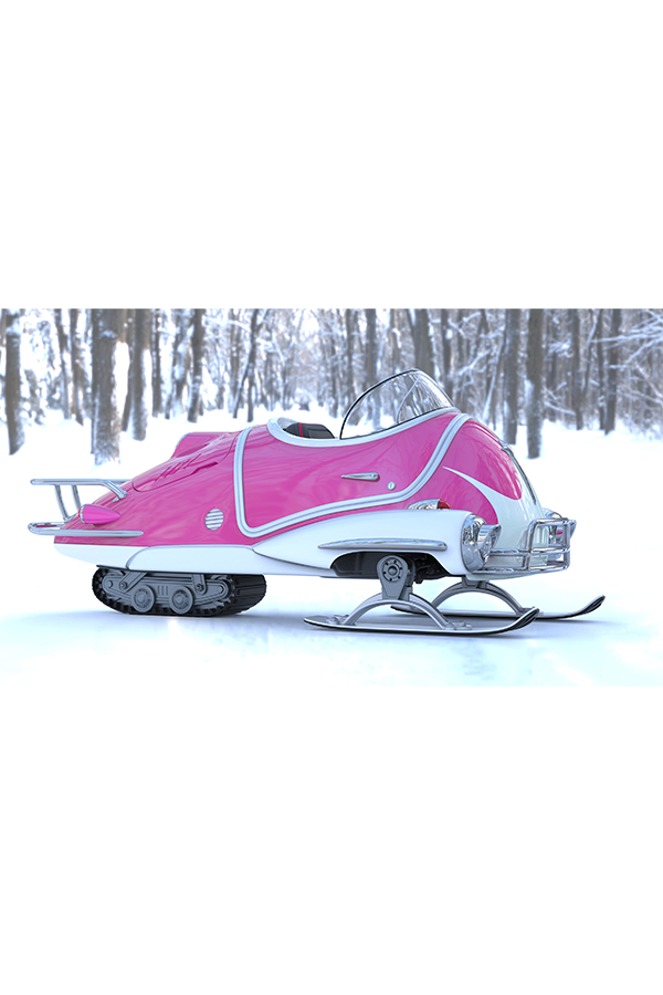 Fallout Hot Pink Snowtrack Flea Die-Cast Replica - Image 5