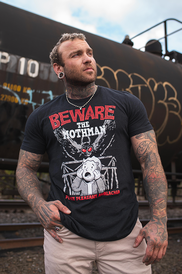Fallout Beware The Mothman Tee - Image 6