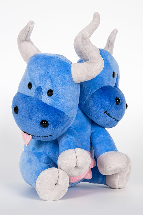 Alternative view of Fallout Blue Brahmin Plush