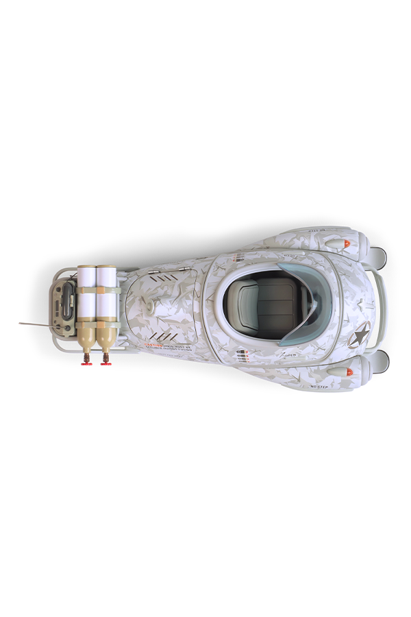 Fallout Whiteout Snowtrack Flea Die-Cast Replica - Image 6