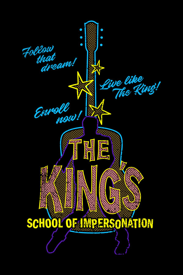 Fallout New Vegas The Kings School of Impersonation Tee - Image 7