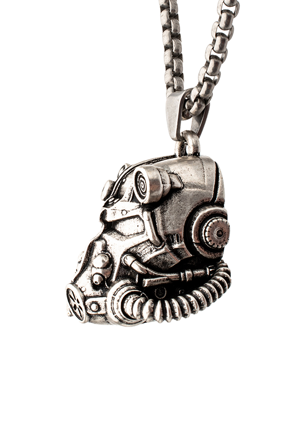 Fallout T-60 Helmet Pendant Necklace - Image 6