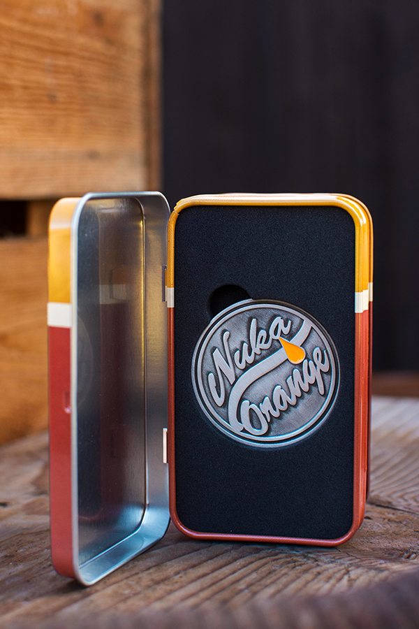 Fallout Nuka Orange Coin Mini Fridge Tin - Image 6