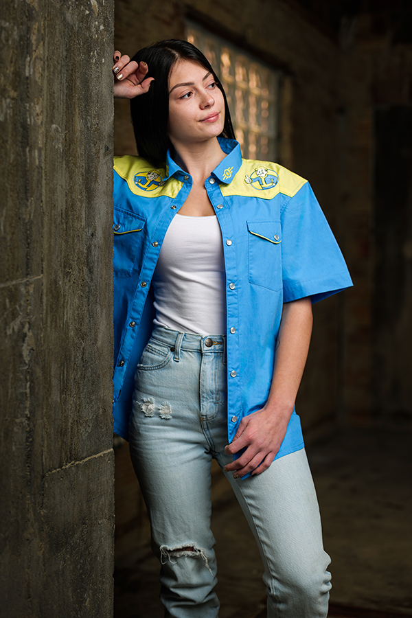 Fallout Vault-Tec Cowboy Button-Up Shirt - Image 6