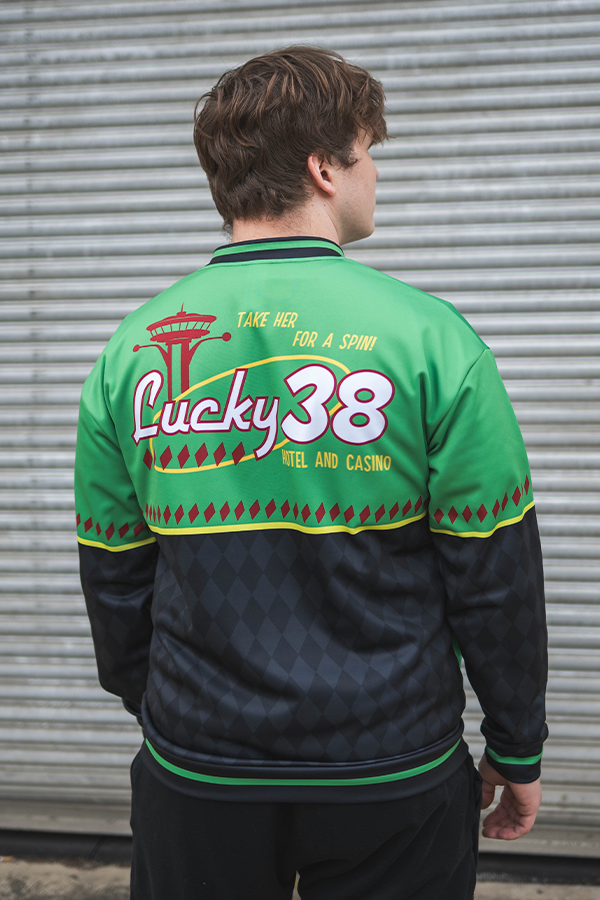 Fallout New Vegas Lucky 38 Bomber Jacket - Image 6