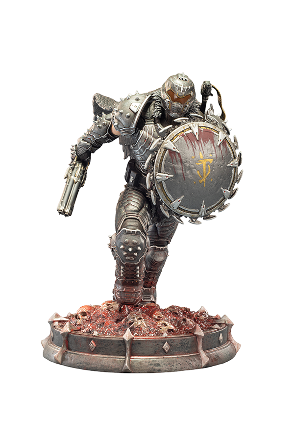 DOOM: The Dark Ages Doom Slayer PVC Statue (Void Skin) - Image 7