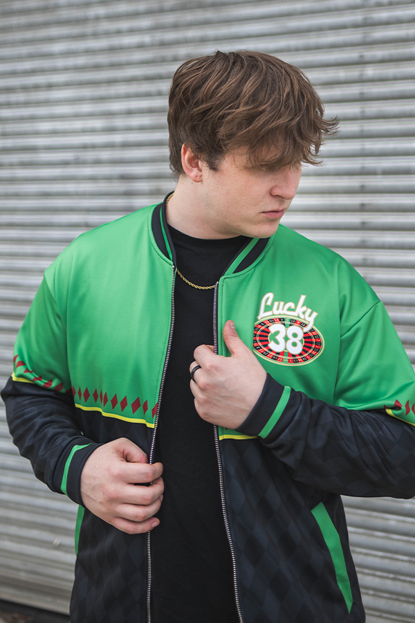 Fallout New Vegas Lucky 38 Bomber Jacket - Image 7