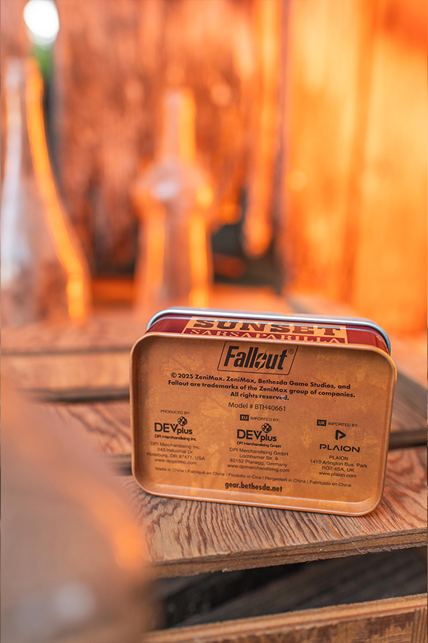 Fallout Bottlecap Series: Sunset Sarsaparilla with Collectible Tin - Image 7