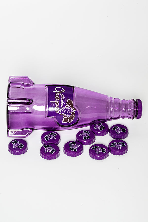 Fallout Nuka Grape Glass Bottle & Caps - Image 7