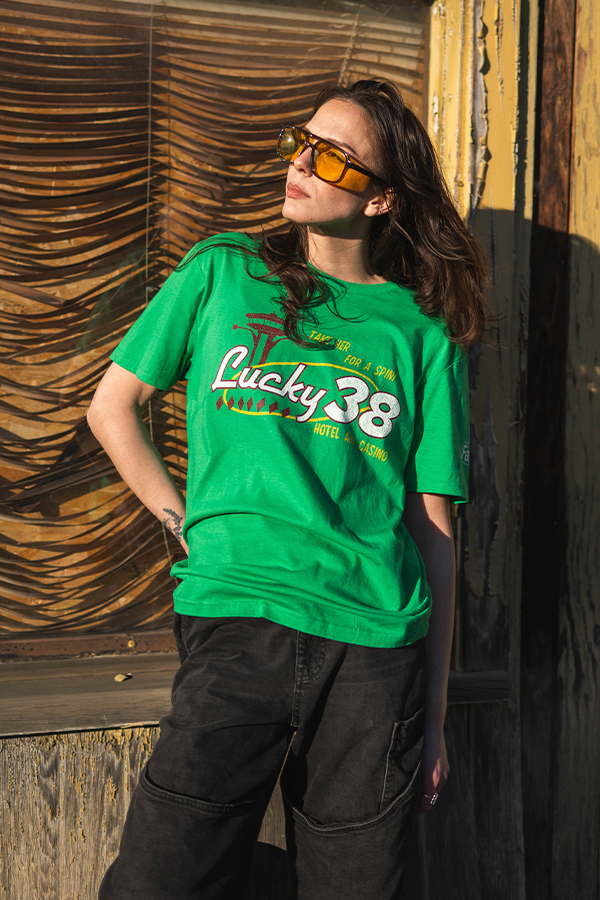 Fallout New Vegas Lucky 38 Casino Tee - Image 7