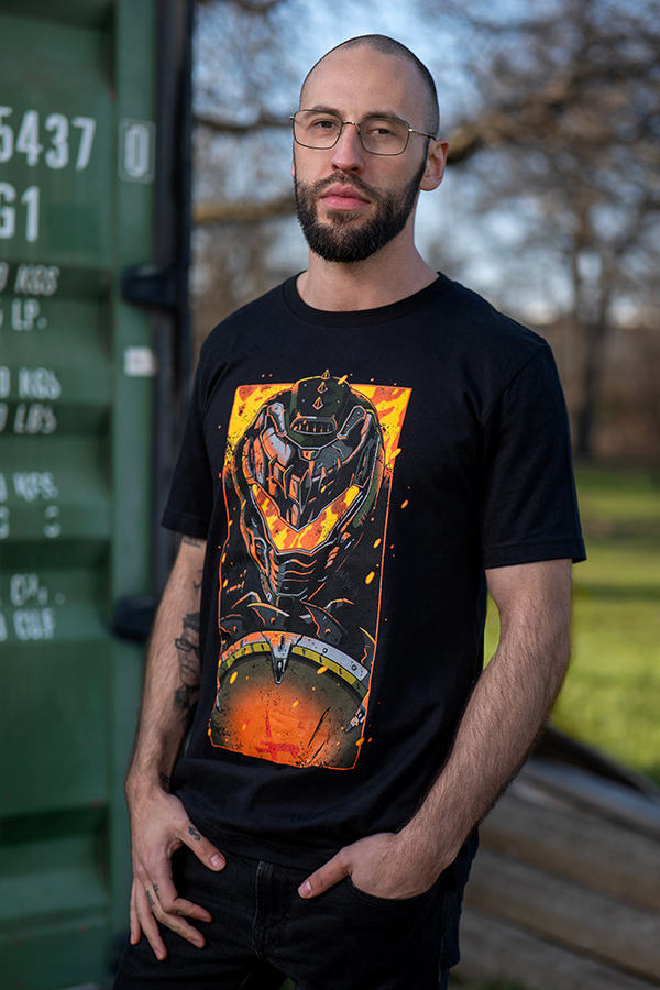 DOOM: The Dark Ages In Flames Tee - Image 4
