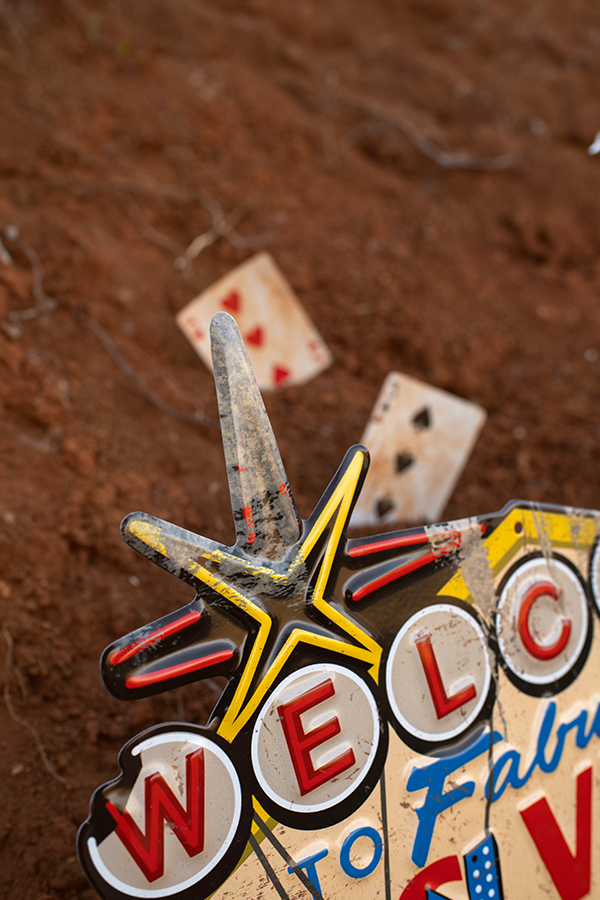 Fallout Welcome to New Vegas Metal Sign - Image 7