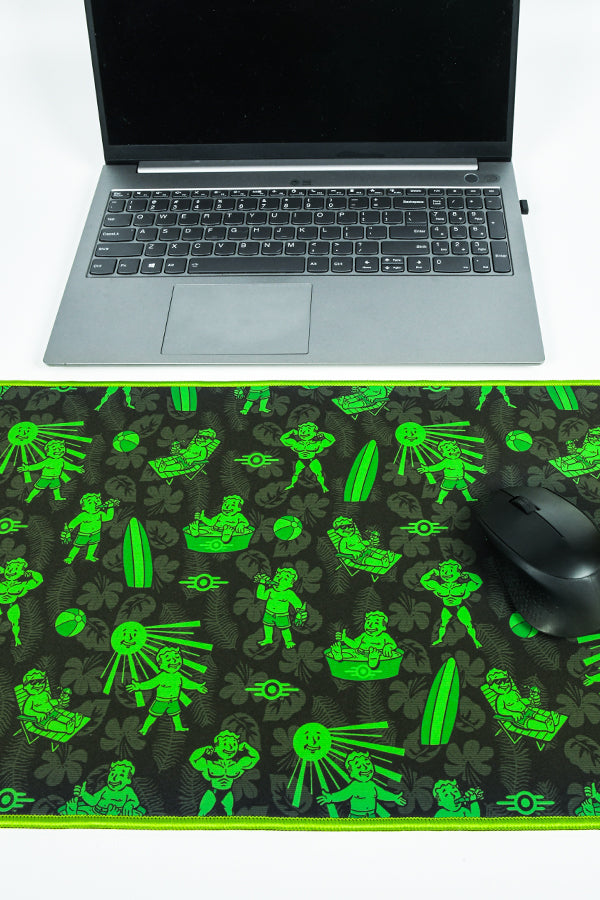 Alternative view of Fallout Desktop Vacation Oversized Mouse Pad