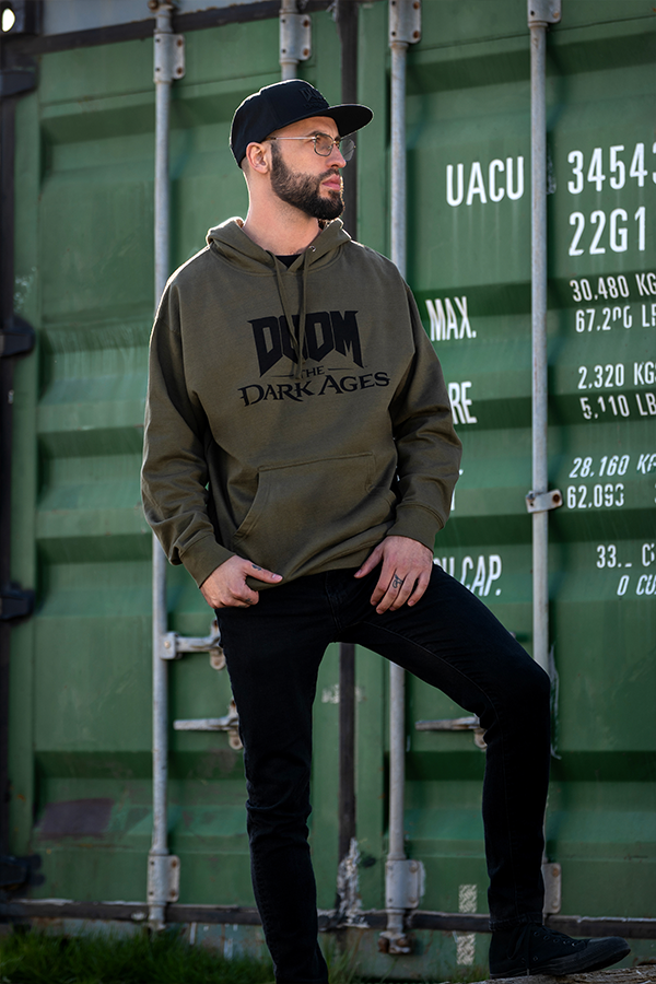 DOOM: The Dark Ages Dark Battleground Hoodie - Image 4