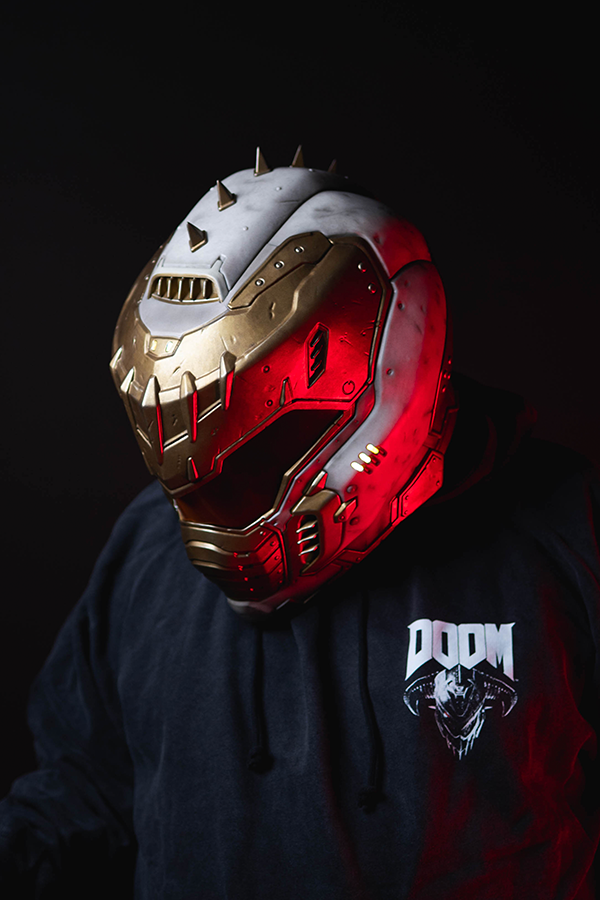 DOOM: The Dark Ages Wearable Helmet Replica (Divinity) - Image 7