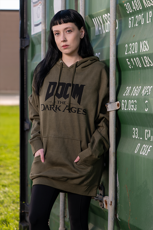 DOOM: The Dark Ages Dark Battleground Hoodie - Image 5
