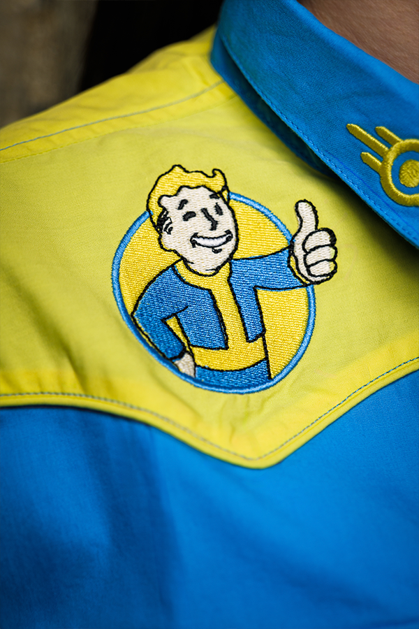 Fallout Vault-Tec Cowboy Button-Up Shirt - Image 8