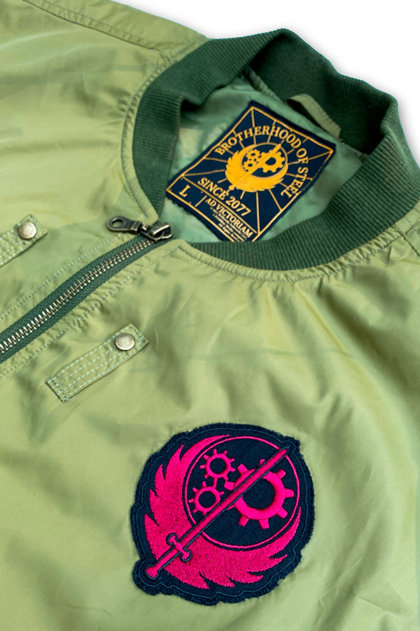Fallout Brotherhood of Steel Bomber Jacket - Image 8