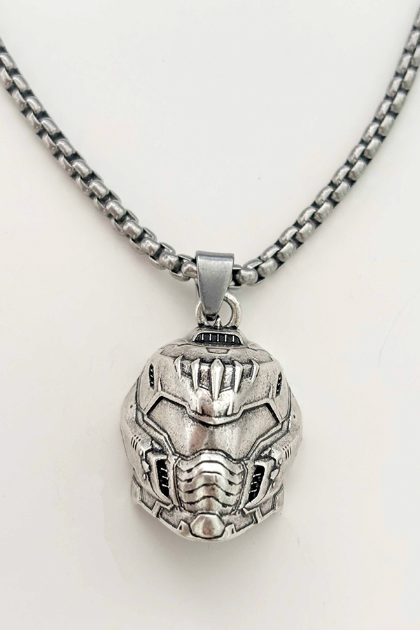 DOOM: The Dark Ages Slayer Helmet Pendant Necklace - Image 8