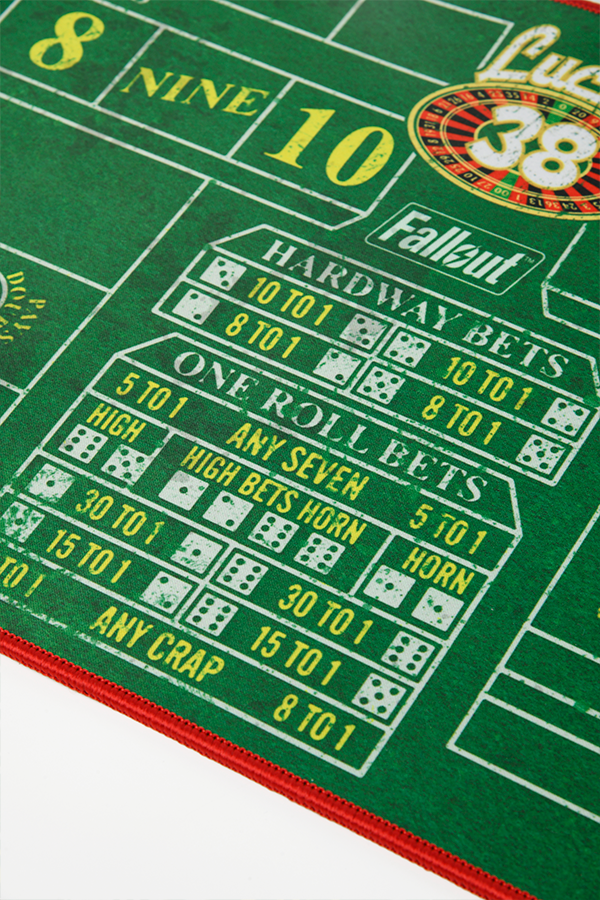 Fallout Lucky 38 Craps Table Oversized Mousepad - Image 9