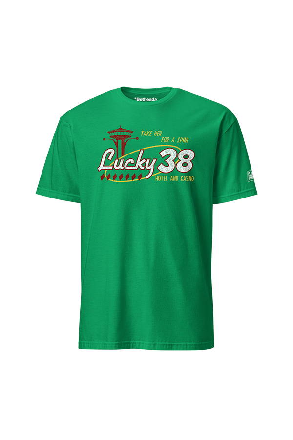 Fallout New Vegas Lucky 38 Casino Tee - Image 9