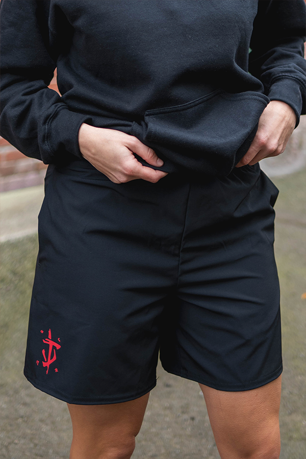 DOOM Run Like Hell Athletic Shorts - Image 9