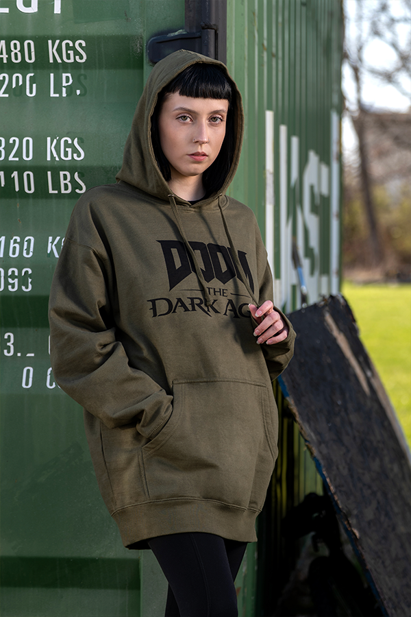 DOOM: The Dark Ages Dark Battleground Hoodie - Image 6