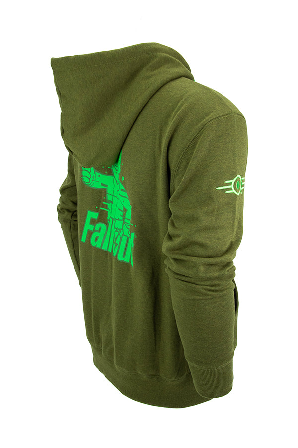 Fallout Analog Pip-Boy Zip-Up Hoodie - Image 11