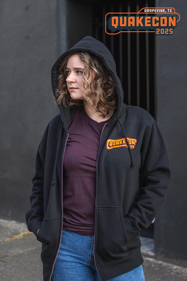 QuakeCon 2025 BYOC Zip-Up Hoodie - Image 9