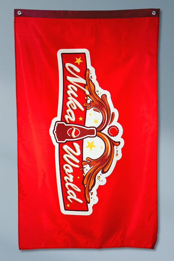 Alternative view of Fallout Nuka-World Flag