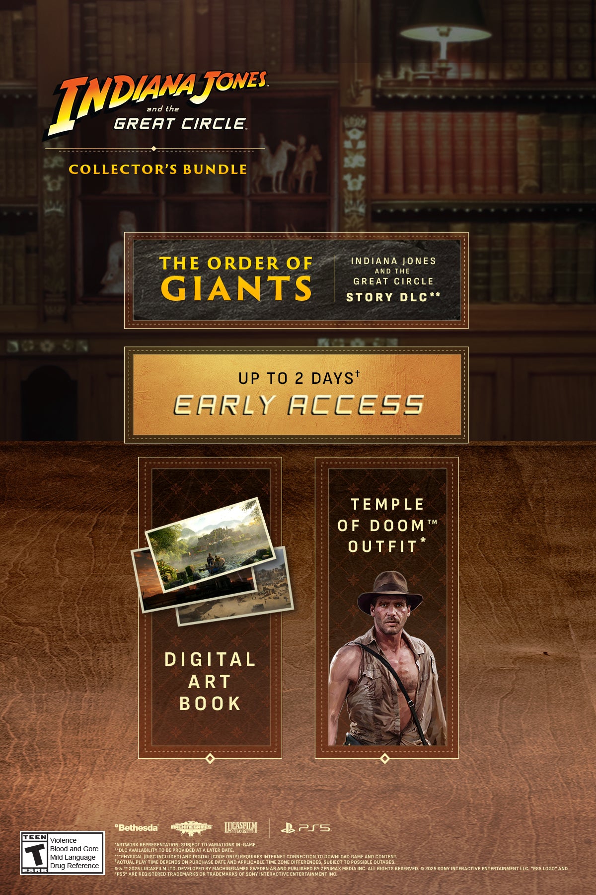 Alternative view of Indiana Jones and the Great Circle - Collectors Edition PS5