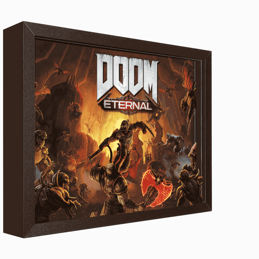 DOOM Eternal Marauder Shadow Box - Image 3